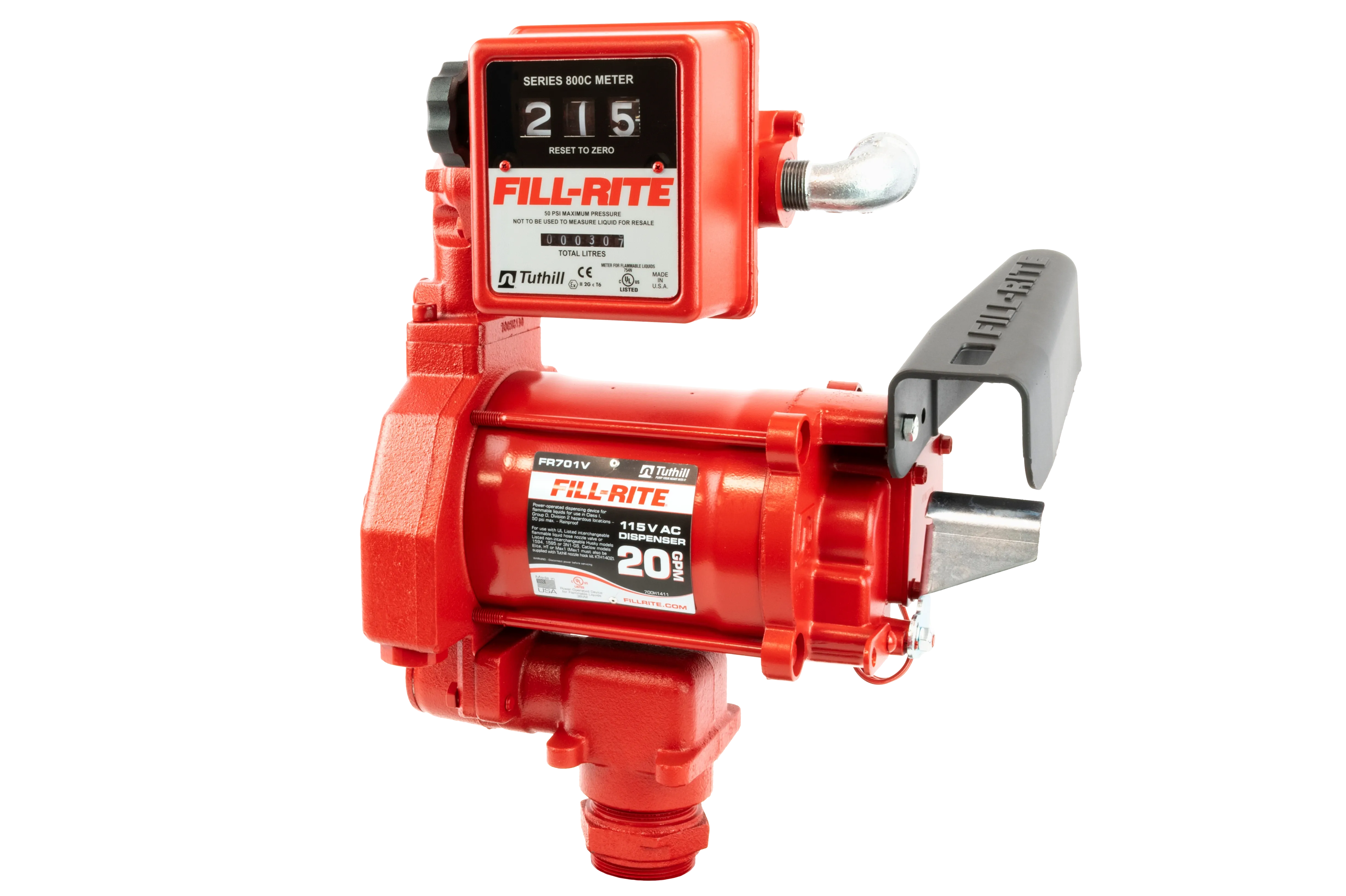 Fill-Rite&#xAE;&#x20;AC&#x20;20&#x20;GPM&#x20;Heavy&#x20;Duty&#x20;Fuel&#x20;Transfer&#x20;Pump&#x20;with&#x20;Mechanical&#x20;Meter